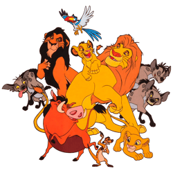 the lion king characters disney cartoon png