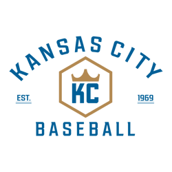 Retro Kansas City Baseball Est 1969 SVG
