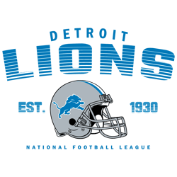 Detroit Lions National Football League Svg