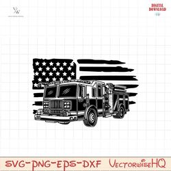 us fire truck svg | fire engine svg | first responder svg | fire truck clipart | fire truck files for cricut | cut files