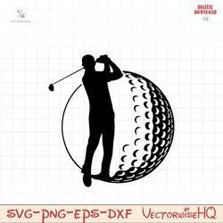 golf svg, golfing svg, golfing design svg, golf logo, golf ball svg, golf vector, golf club instant download, svg, png,