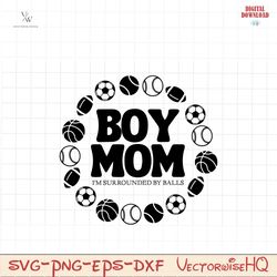 boy mama svg png