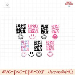 in my dance era svg bundle, dance mom svg, dance teacher svg, dance coach svg, dance sister svg, dance svg, dance shirt