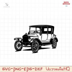 ford model t svg file | cut file for cricut | printable png| svg dxf cut files | laser file | digital download | svg |