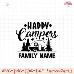 happy campers svg