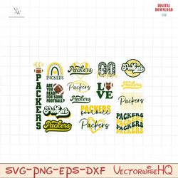 football svg bundle, football svg, football png, digital download, cut file, clipart, sublimation (16 individual svg/png