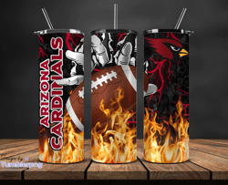 arizona cardinals tumbler wrap, fire hand nfl tumbler wrap 09