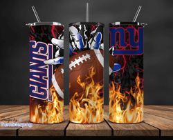 new york giants  tumbler wrap, fire hand nfl tumbler wrap 16