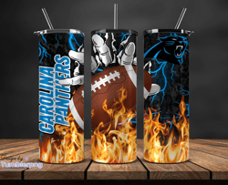 carolina panthers tumbler wrap, fire hand nfl tumbler wrap 21