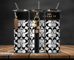 coach tumbler wrap, coach tumbler png ,luxury logo fashion png 12