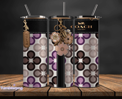 coach tumbler wrap, coach tumbler png ,luxury logo fashion png 16