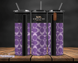 coach tumbler wrap, coach tumbler png ,luxury logo fashion png 23