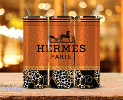 hermes  tumbler wrap, hermes tumbler png, hermes logo,luxury logo brand 03