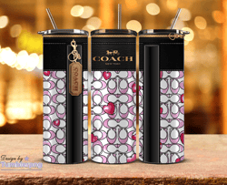 coach  tumbler wrap, coach tumbler png, coach logo,luxury logo brand 80