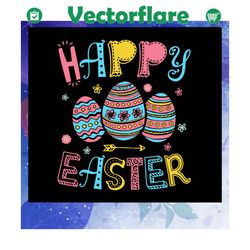 happy easter svg, easter gift, easter shirt, eggs svg, bunny lover, cute bunny, bunny print, lunch lady gift, lunch lady