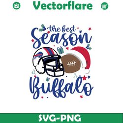 the best season buffalo christmas svg digital download