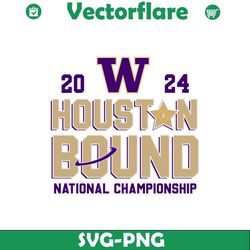 washington houston bound national championship svg