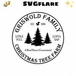 griswold family christmas tree farm svg