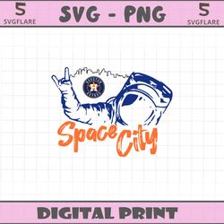 funny space city houston astros svg