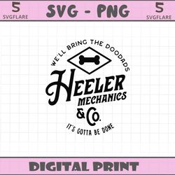 heeler mechanics and co its gotta be done svg