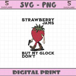 funny meme strawberry jams svg