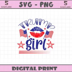 2024 usa election trump girl svg