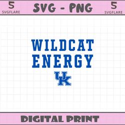 kentucky wildcat energy ncaa team svg