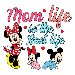 mom life is the best life disney mama svg