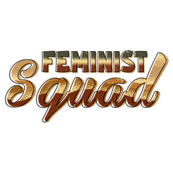 feminist squad afro girl png sublimation