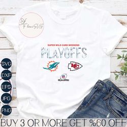 Dolphins Vs Chiefs 2023 Super Wild Card Playoffs PNG