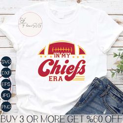 In My Chiefs Era Kansas City Football SVG