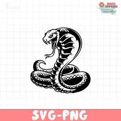 Cobra Snake Svg File | Snake Head Svg | Snake Svg | Snake Shirt Svg | King Cobra Svg | Svg Png Eps Files for Cricut Silh