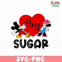 hey sugar png, mouse couple png, happy valentine png