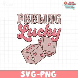 Feeling llucky png, Happy Valentine Png