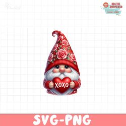 valentine gnome png design