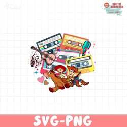 Vintage Toy Story Character PNG, Happy Valentine's Day PNG