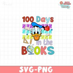 100 days in the book Donald PNG file