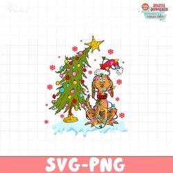 grinch max christmas tree png