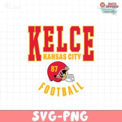 travis kelce kansas city football svg digital download