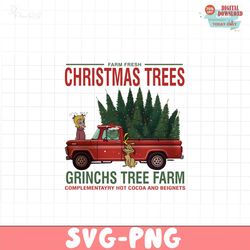 farm fresh christmas trees grinchs tree farm png