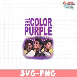 the color purple movie 2023 characters png