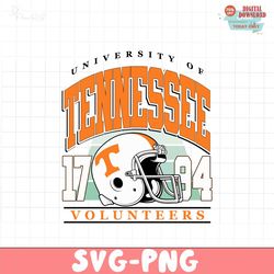 retro tennessee volunteers helmet 1794 svg