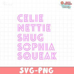 celie nettie shug sophia squeak movie svg