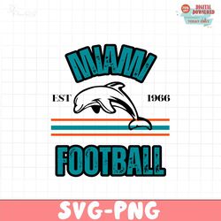 vinatge miami football est 1966 svg