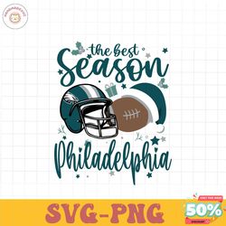 the best season philadelphia eagles christmas svg