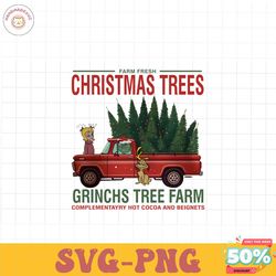 farm fresh christmas trees grinchs tree farm png