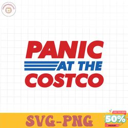funny panic at the costco svg