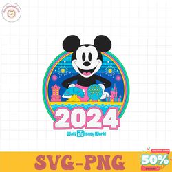 mickey mouse walt disney world 2024 png