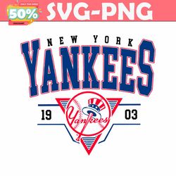 new york yankees baseball mlb 1903 svg