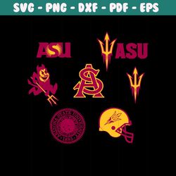 arizona state university bundle sign logo,svg,png,dxf,eps,digital item creators,ready for cricut silhouette,tshirt,sweat